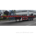 DongFeng 3-Axle Flat Bed Semi-trailer